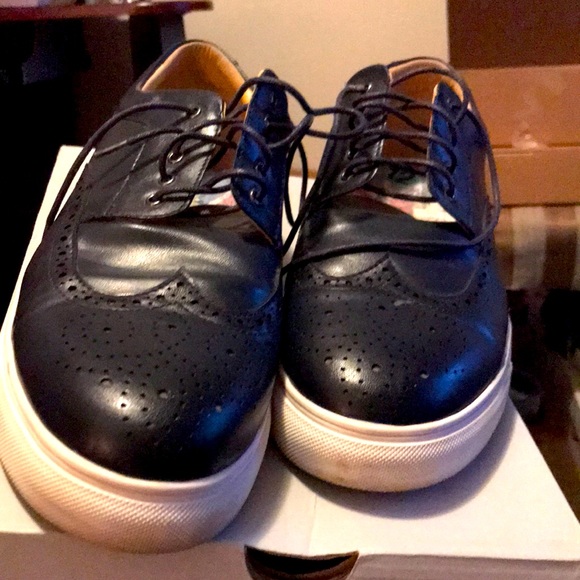 Other - Navy blue oxford dress shoes white soul for men